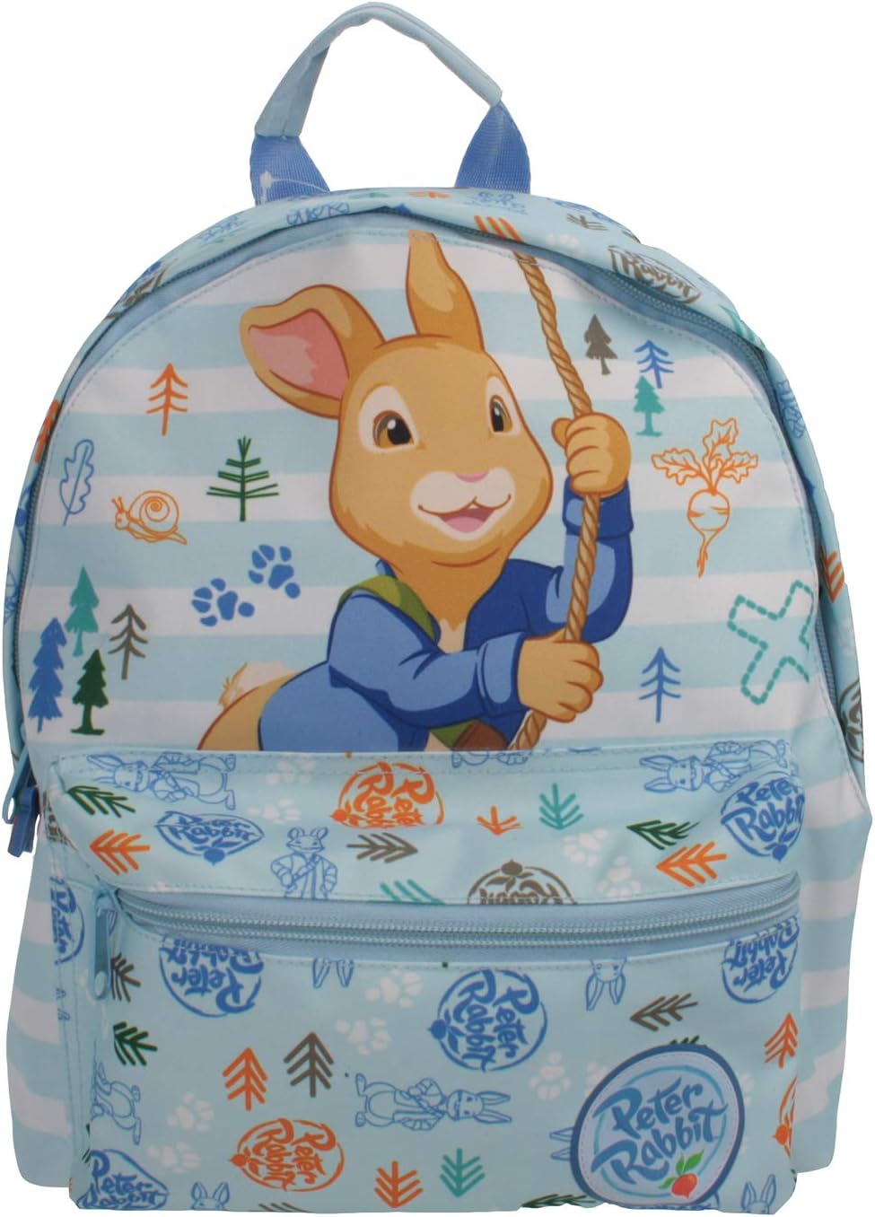 Peter Rabbit Woodland Striped Blue & White Children's Roxy Backpack