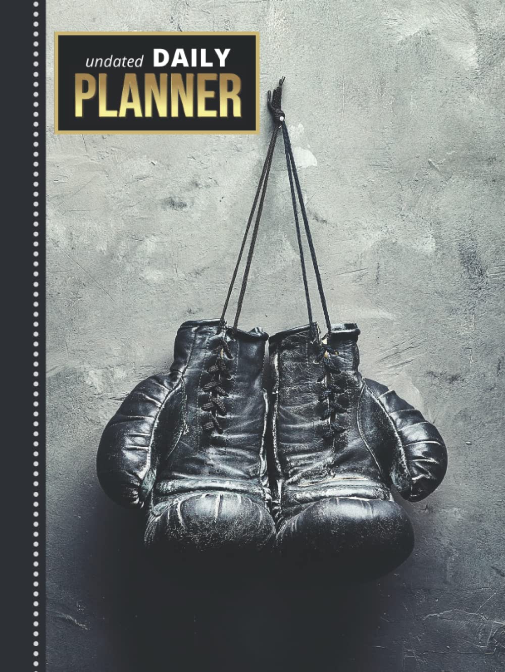 Agenda journalier non daté grand format carnet de planification 365 jours horaire 6h-19h