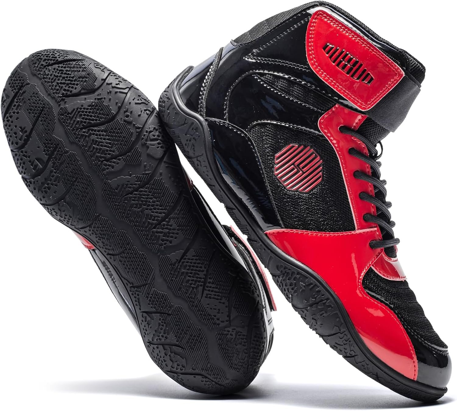 Men's Wrestling Shoes Boxing Shoes Weightlifting Sneaker Boots High Top Sneakers for Fighters