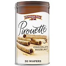 Pepperidge Farm Pirouette Cookies, Chocolate Hazelnut Cr me Filled Wafers, 13.5 Oz Tin