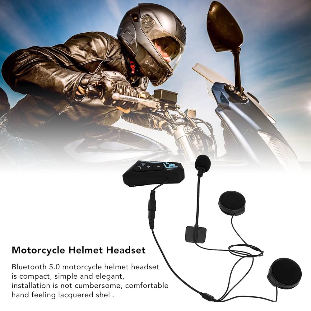 Helmet Speakers Motorcycle Helmet Camera Motorcycle Intercom BT22