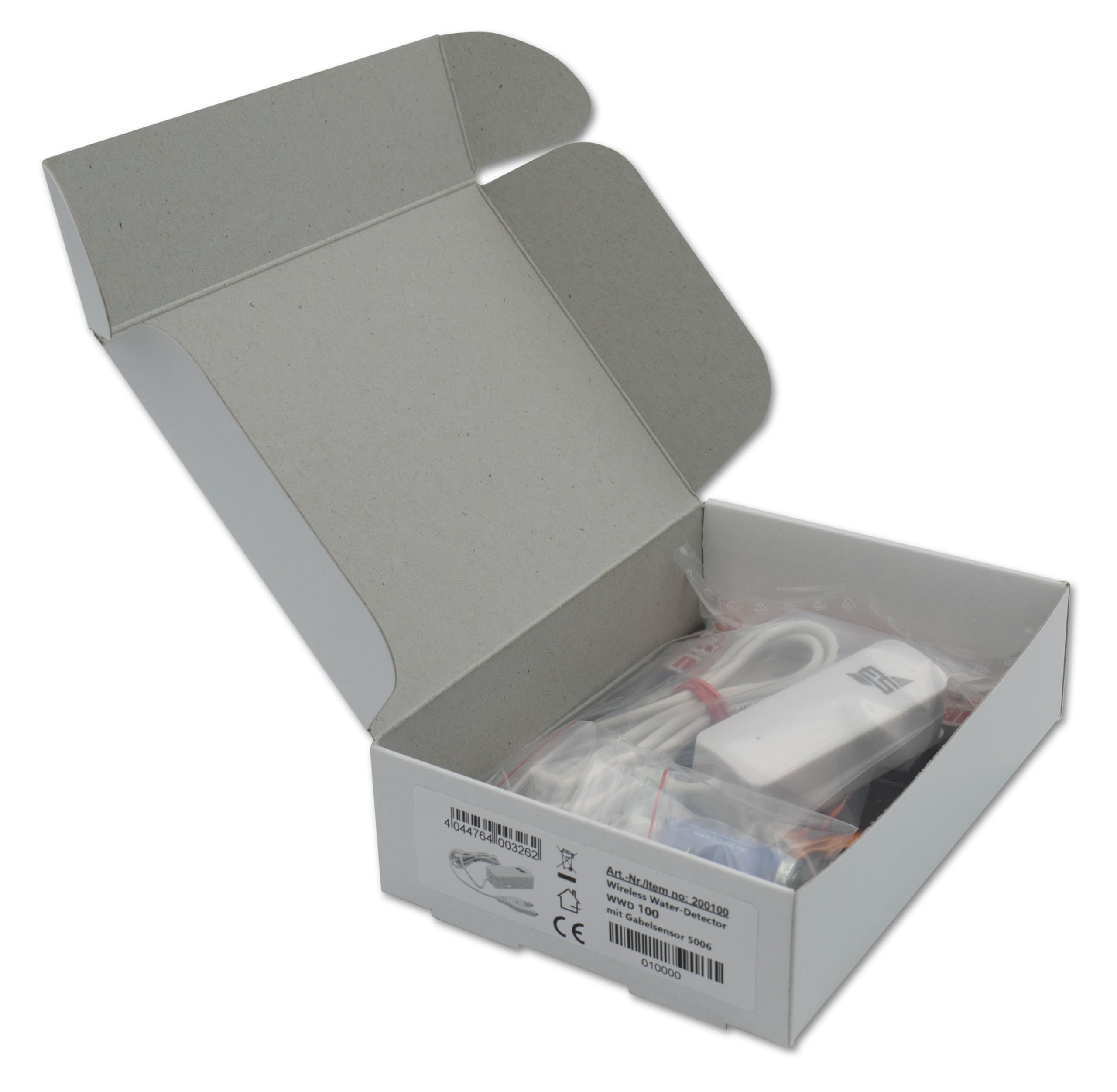 Schabus WWD 100 Smart Wassermelder 1,5m Kabel, Batteriebetrieben