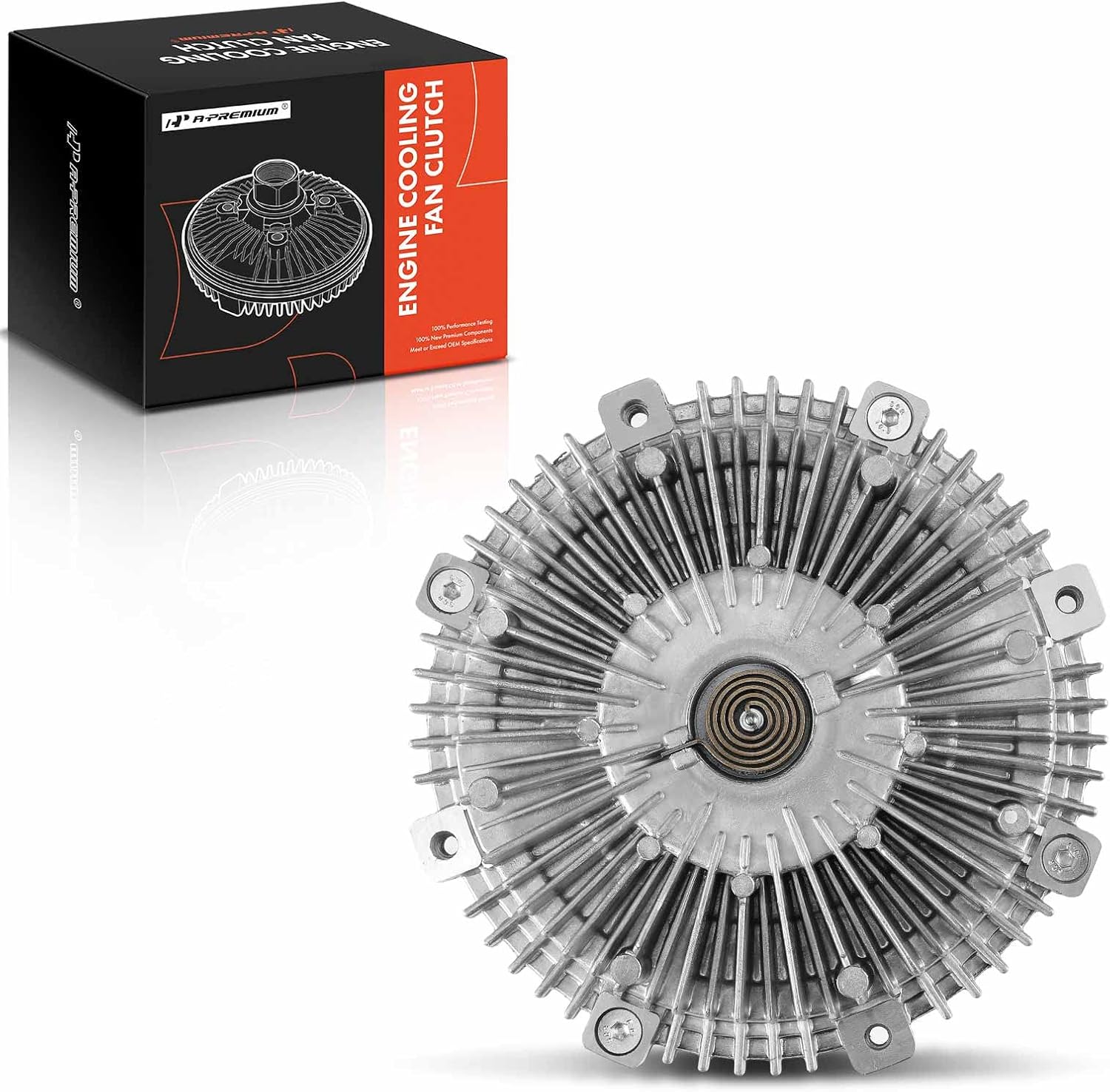 A-Premium Engine Cooling Fan Clutch Compatible with Chevrolet W3500 Tiltmaster, W4500 Tiltmaster, W5500 Tiltmaster, W5500HD Tiltmaster & GMC W3500 Forward, W4500 Forward & Isuzu NPR, NPR-HD