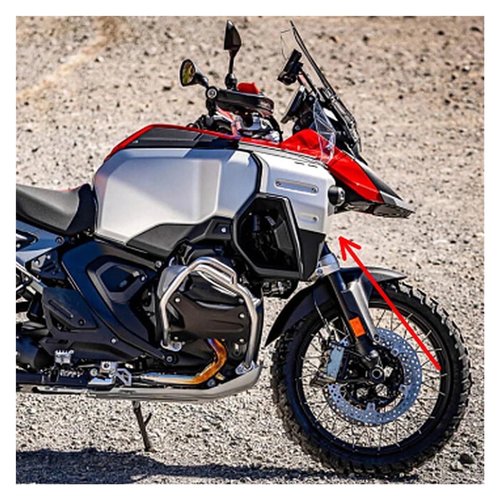 Pasuje Do BMW R1300GS R1300 GS ADV Adventure 2024-2026, Osłony Boczne Zbiornika Wody, Rama, Osłona Chłodnicy Osłona boczna chłodnicy