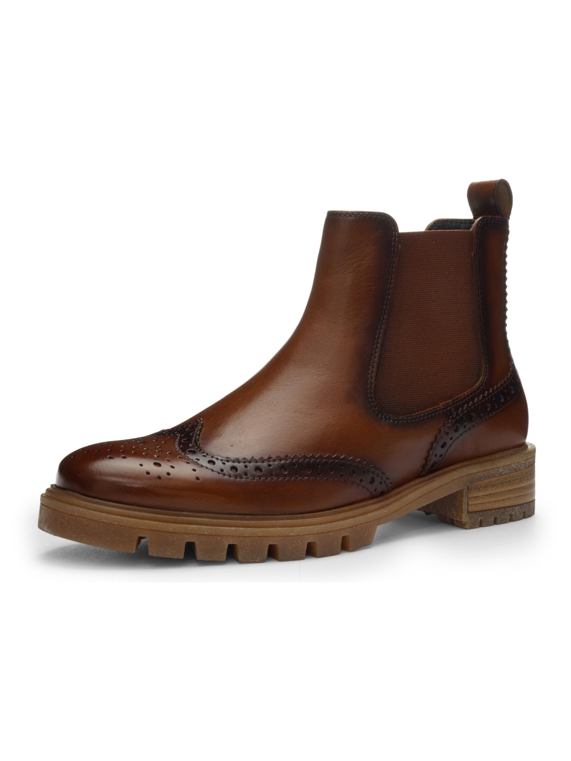 ARA Shoes 12-48501 Women's Boots, Cognac, 38.5 EU