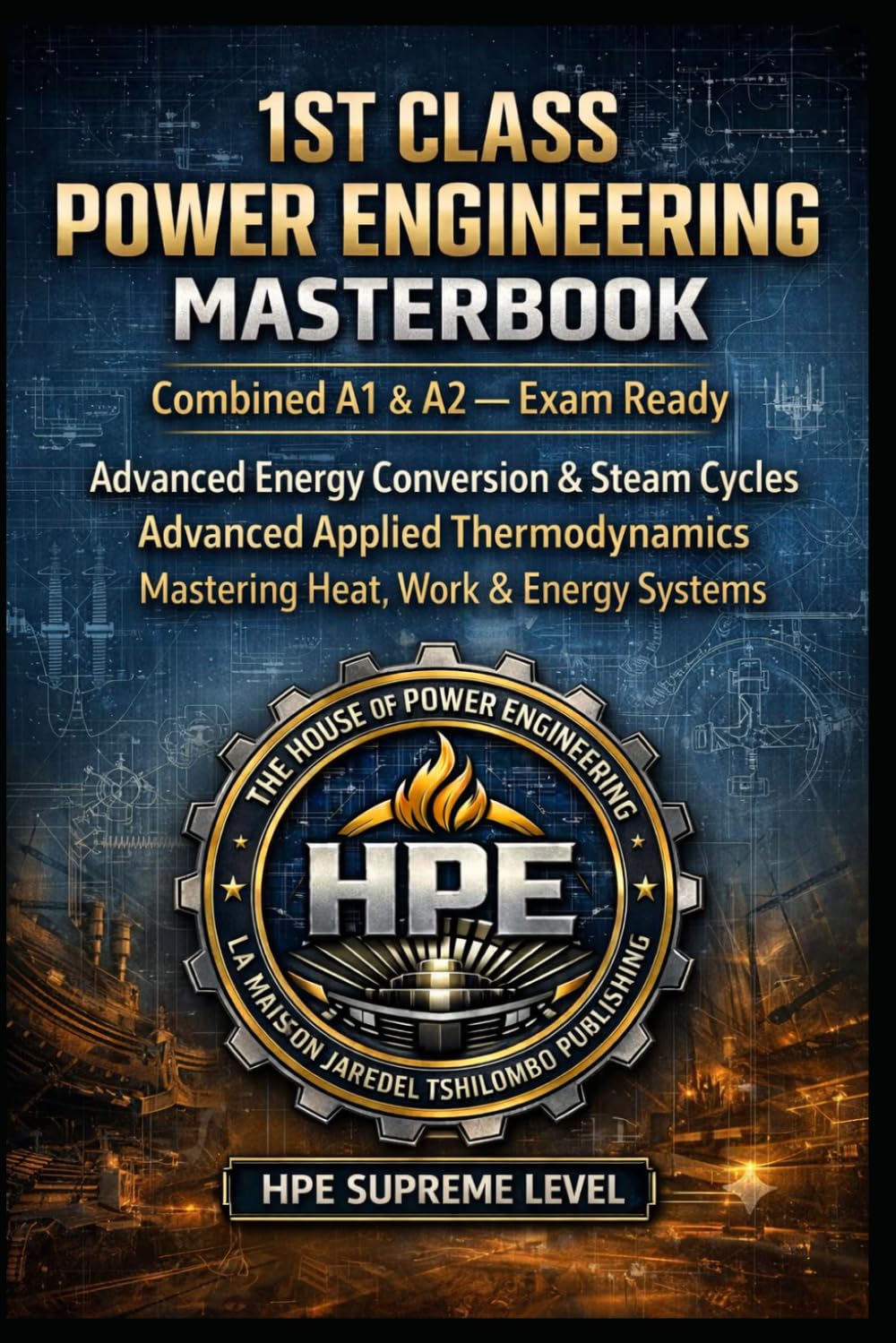 1ST CLASS POWER ENGINEERING — Combined A1 & A2 — Exam Ready — Advanced Energy Conversion & Steam Cycles: Advanced Applied Thermodynamics Mastering Heat, Work & Energy Systems — HPE Supreme Level