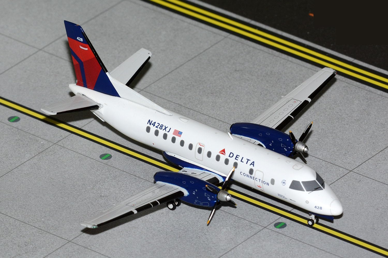 GeminiJets G2DAL1340 Delta Connection Saab 340B N428XJ; Scale 1:200