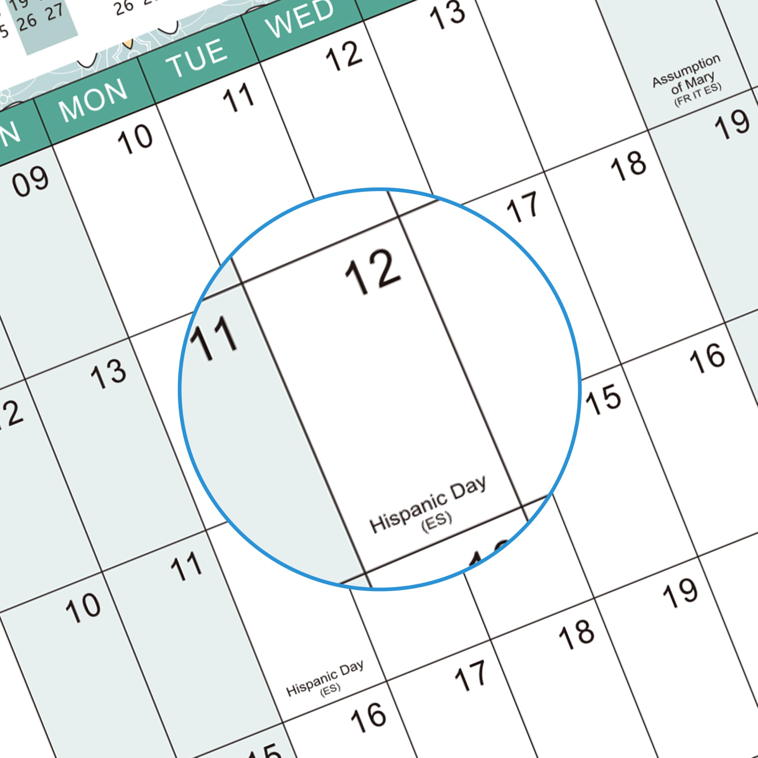 Wall Planner 2026-2027 - A1 Large 2026-2027 Wall Planner from Aug. 2026 to Jul. 2027, for Home, Office, or School, 88 x 57 cm