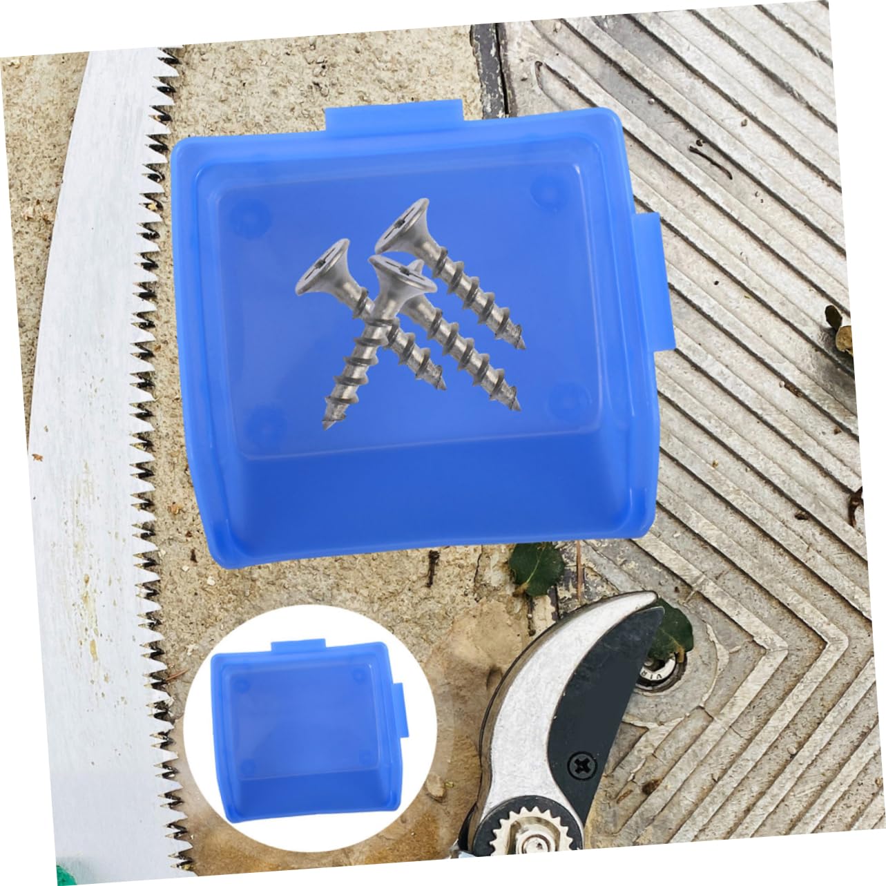 Uonlytech 8pezzi Scatole Di Stoccaggio Per Componenti Plastica Organizer Multi-funzionale Per Officina e Garage Design Con Apertura Per Facile Accesso Ai Materiali Contenitori Impilabili Per