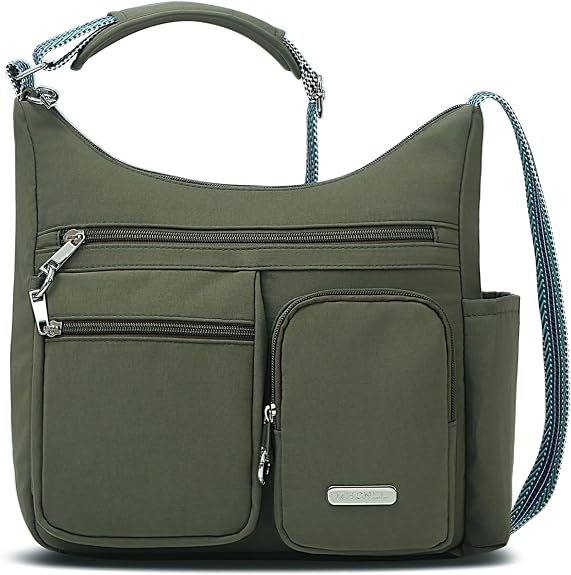 MHCNLL Anti Theft Crossbody Bag for Women, Waterproof Nylon Travel Purse