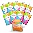 Baby Brezza Reusable Baby Food Storage Pouches, 10 Pack 7oz - Make Organic Food Puree for Kids or Toddlers and Store in Refil