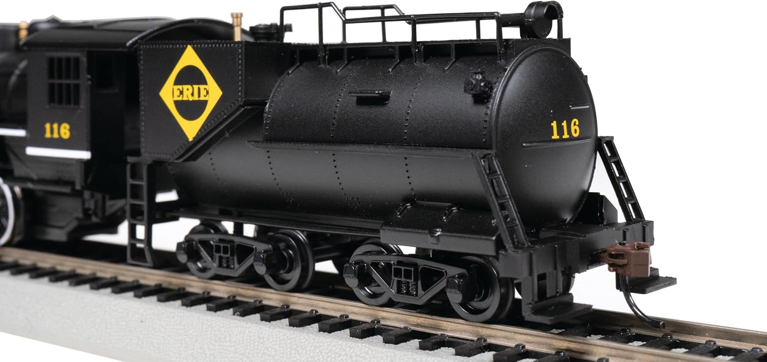 Bachmann Trains - USRA 0-6-0 w/Smoke & Vanderbilt Tender - Erie #116 - HO Scale