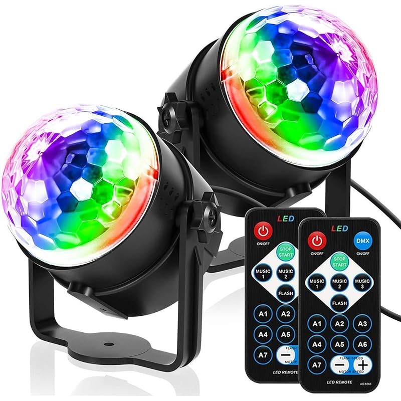アウトドア エクステリアライト ポリカーボネイト製キッチンポット ディスコ ライト ディスコ ボール パーティー ライト サウンド起動 Rgb ストロボ ライト Dj ライト 回転ミラー ボール照明効果 キッズ ハロウィン クリスマス 誕生日 ディスコ パーティー ダンス