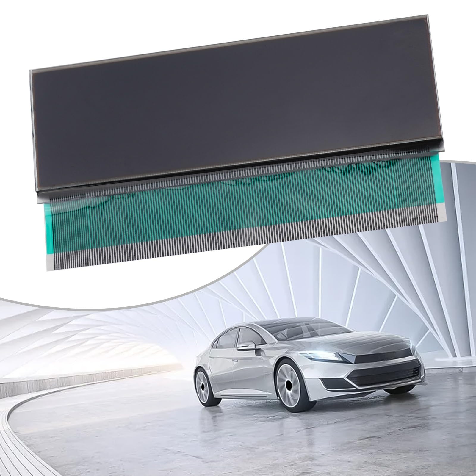 Module d'affichage LCD pour véhicule - Panneau en verre compatible avec Peugeot 206 307 pour Citroën C5 Xsara