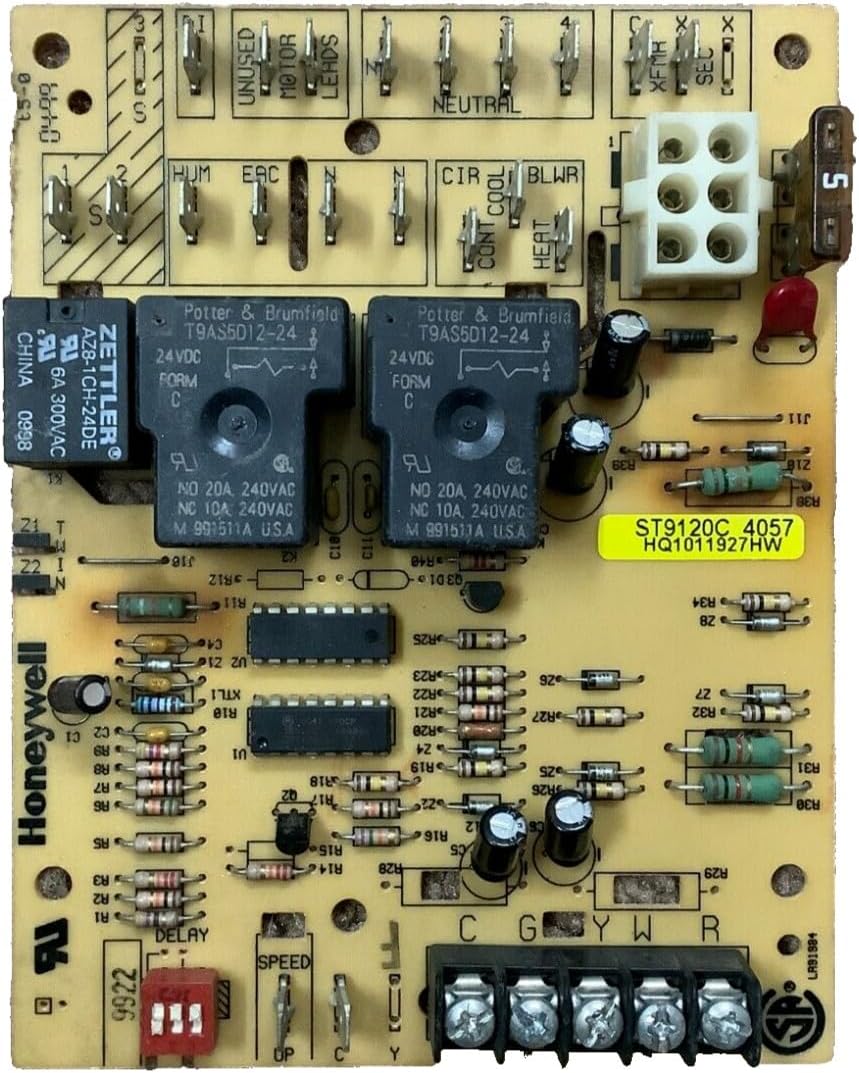 Replacement for Honeywell ST9120C4057 Furnace Control Circuit Board HQ1011927HW