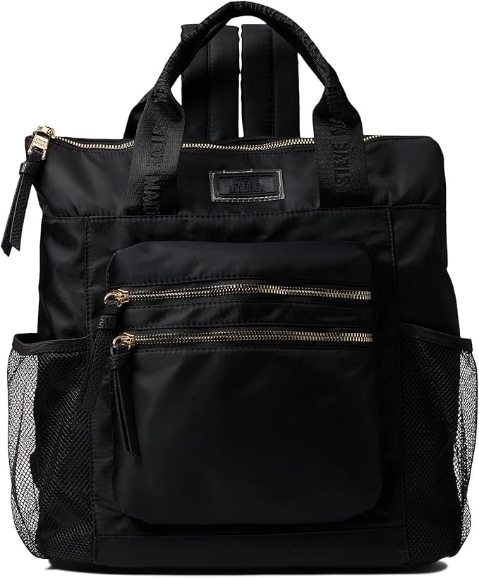Steve Madden Bjaxie Nylon Backpack Black One Size Casual Daypacks
