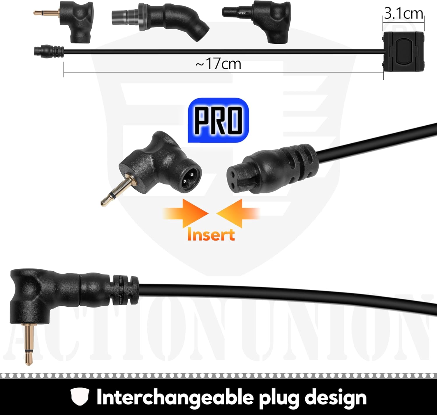 ACTIONUNION Tactical Pressure Switch Pro Compact Tactical MOD Pro Modular Switch Fits 20mm Picatinny Rail Mlock Rail and KeyMod Rail (Tan – MOD PRO)