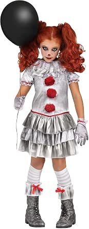 15 Best Scary Clown Halloween Costumes for Girls to Terrify the Neighborhood 13 Fun World Girls' Carnival Clown Costume