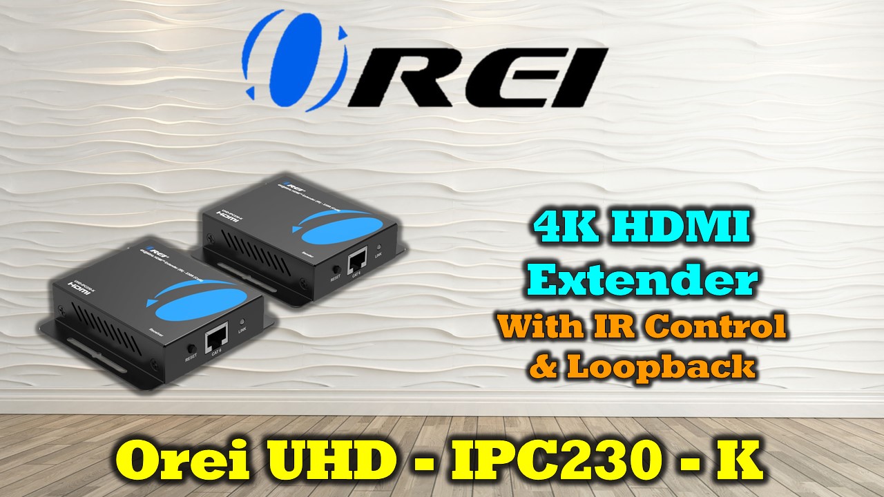 Amazon.com: OREI HDMI Over Ethernet Extender via CAT6/7-4K@60Hz Up