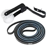 341241 691366 Dryer Drum Belt & Pulley Kit by Beaquicy - Replacement for Whirl-Pool Ken-More Dryer - Replaces PS346995 AP2946843 EAP346995 W10131364