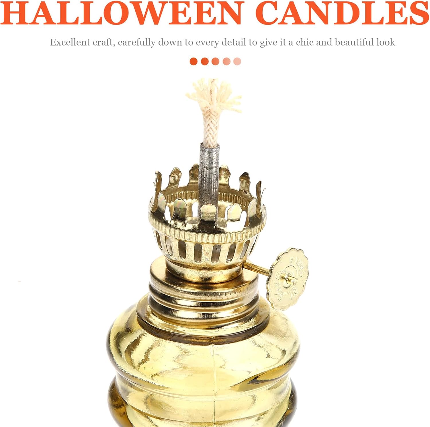 GARVALON Vintage Glass Oil Lamp Set of 3, Rustic Indoor Kerosene Lanterns with Hurricane Design, Small Decorative Table Lamps for Home Décor and Ambient Lighting