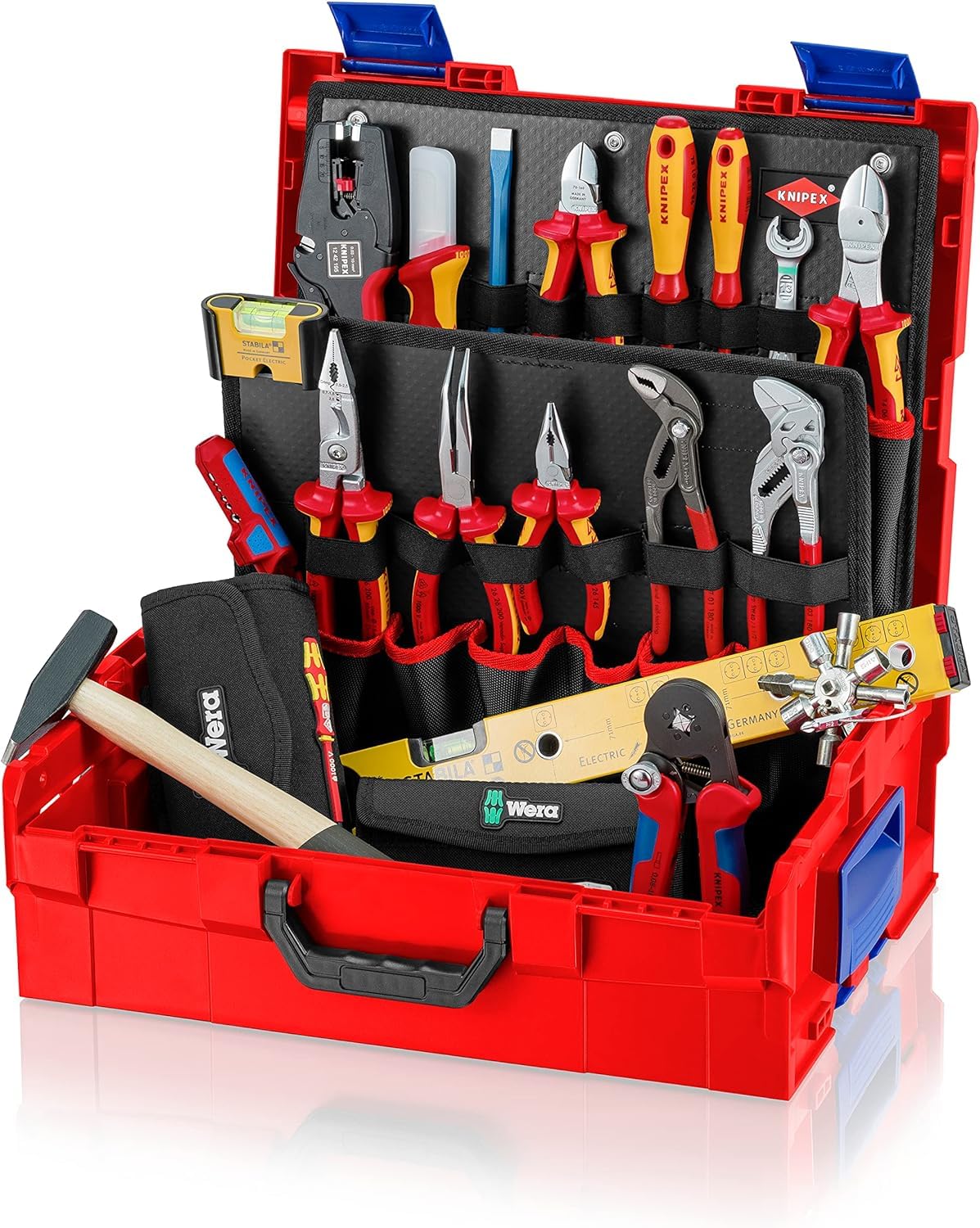 KNIPEX L-BOXX dla elektryków 63-częściowa 357 mm, 00 21 19 LB E