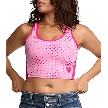 Victoria's Secret Pink | Elle Relay Bra Tank, Pink Hearts, L