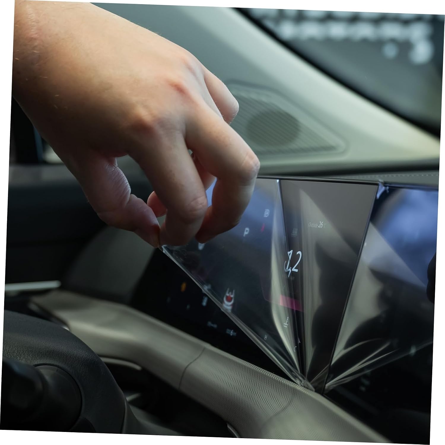Zerodeko PVC Adhesive Protective Film for Car Paint Scratch Resistant Uv Self-Adhesive Easy to Apply for Vehicle Interior and Exterior