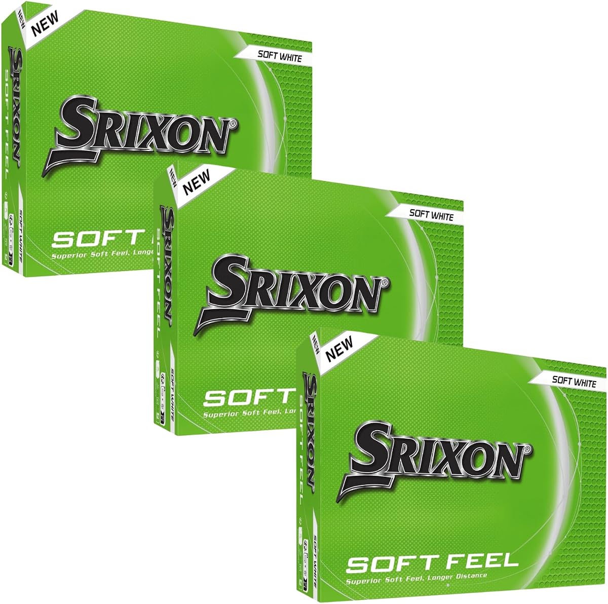 Pelotas de golf Srixon de tacto suave