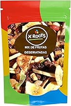 Mix de Frutas Desidratadas Premium 1kg (Banana, Figo, Abacaxi, Maça, Côco, Tâmara, Damasco, Manga, Goiaba, Uvas Passas) - X Roots