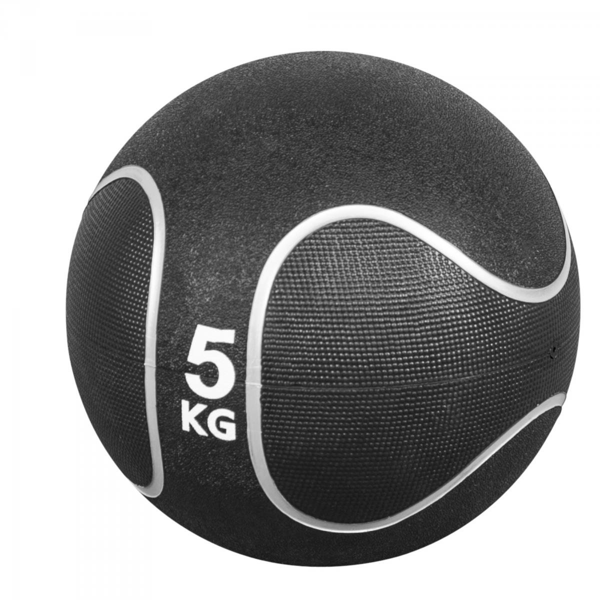 Gorilla Sports® Slam Ball - 3kg, 5kg, 7kg, 10kg, 15kg, 20kg Poids, Individuel/Ensemble, Antidérapante, Noir - Medecine Ball, Balles de Poids, Musculation, pour Fitness, Gym, Domicile, Entraînement