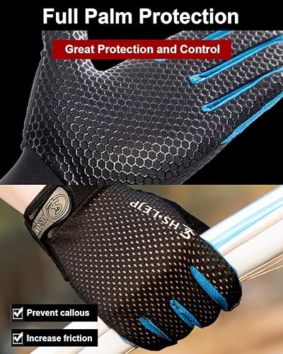 Miniatura 4 de Guantes de ciclismo de dedo completo, guantes de bicicleta de montaña, guantes de MTB para pantalla táctil, guantes de ciclismo para hombres