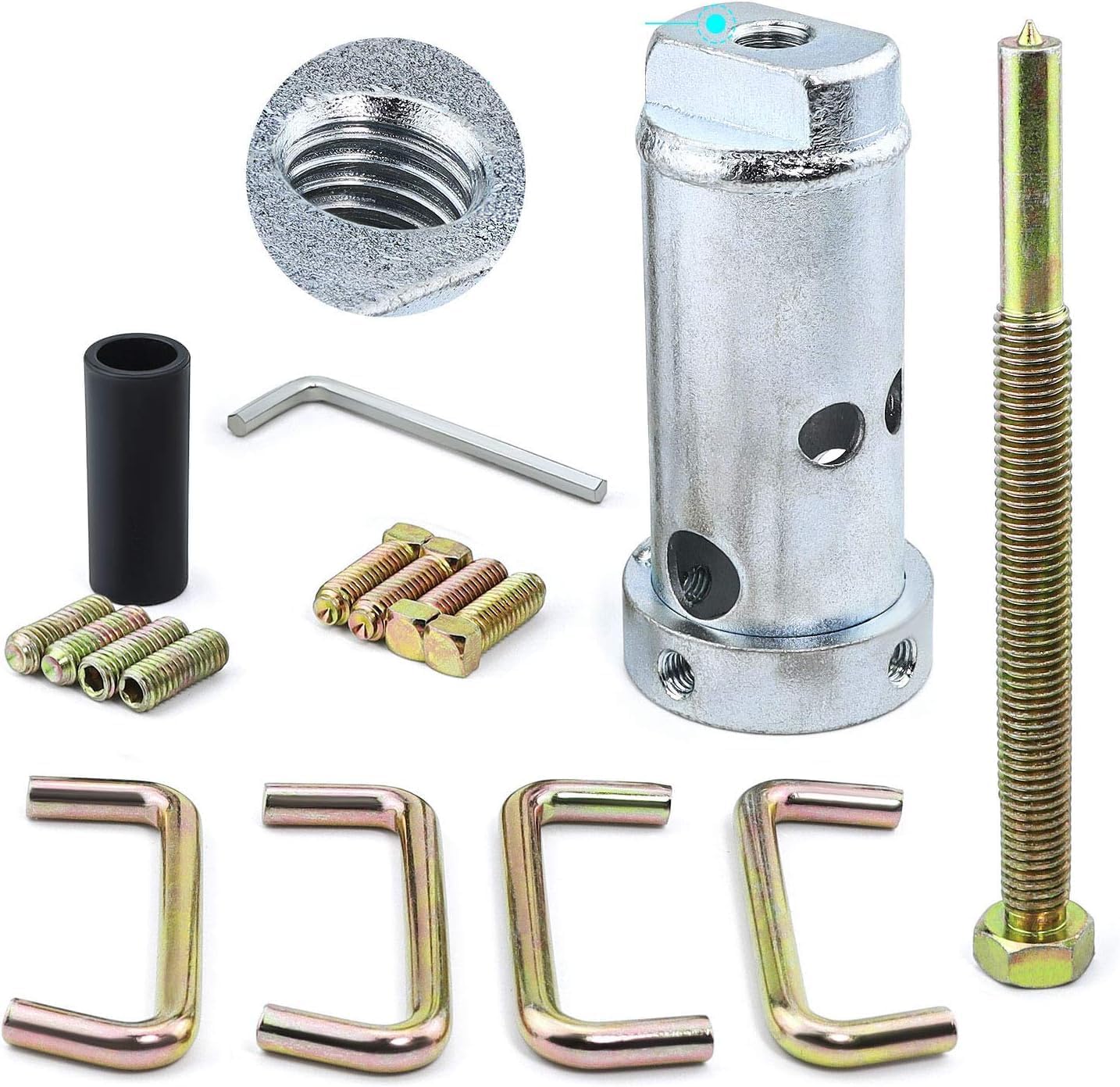 for Supco FBP100 Fan Blade Blower Wheel Puller With Heavy Duty Steel and 5/8" Steel Center Shaft