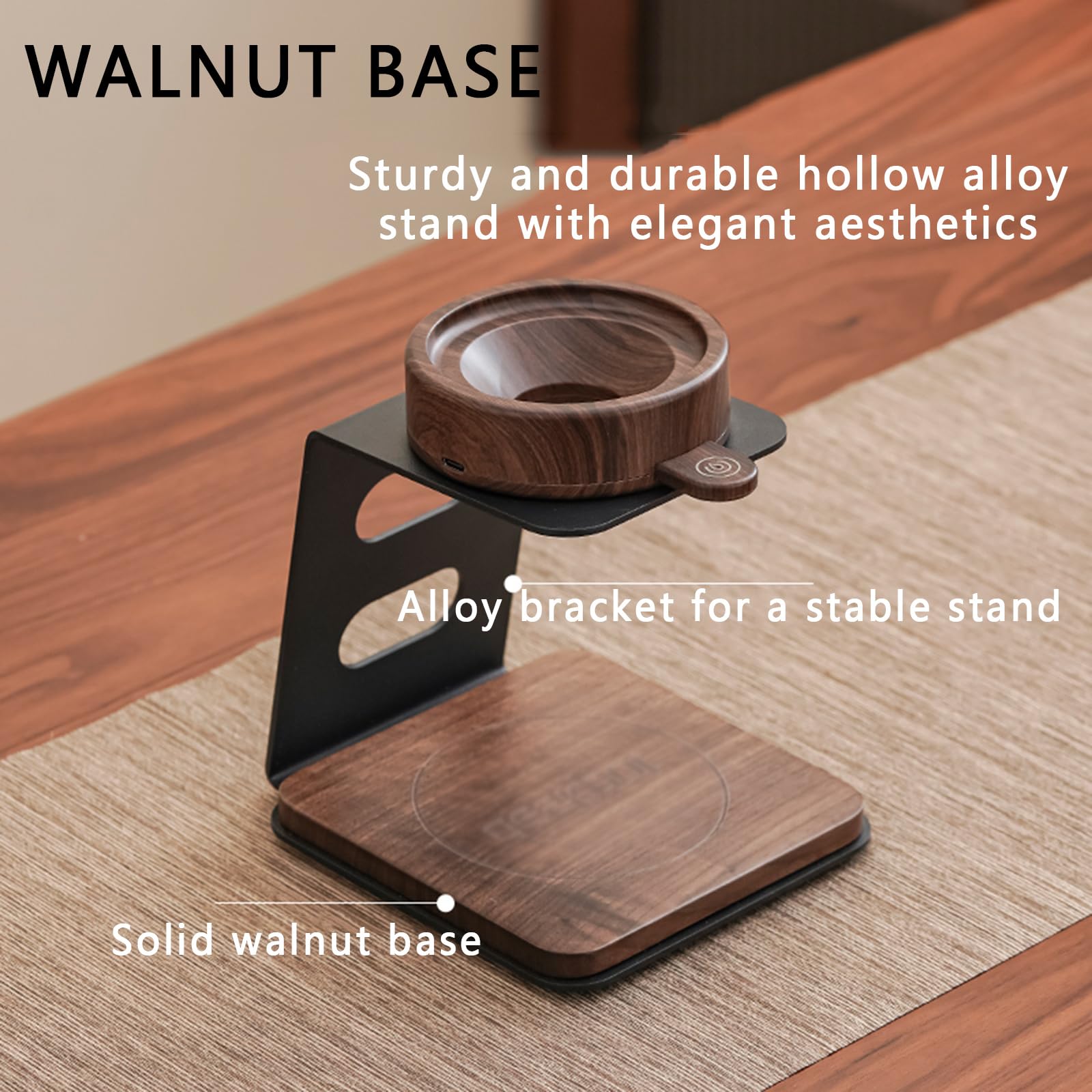 Tetera Automática De Madera, Infusor Magnético, Separador De Té Y Sopa, Diseño Tres En Uno, con Filtro, Estilo Chino, para Oficina Y Sala De Estar