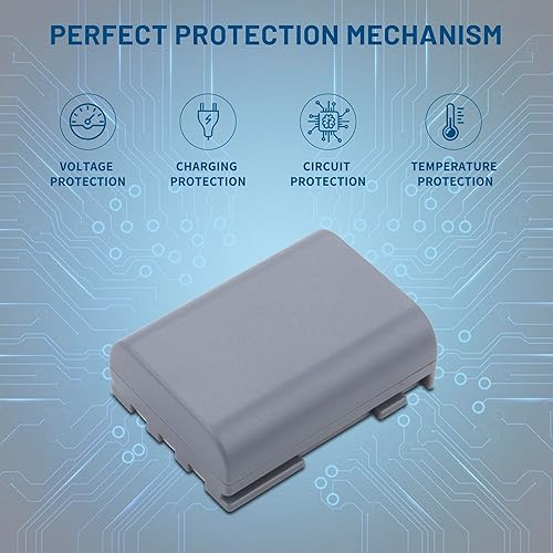 Miniatura 5 de Paquete de 2 baterías NB-2L NB-2LH con pantalla LCD inteligente cargador dual para Canon PowerShot G7 G9 S80 S70 S60 S50 S45 S40 S30, para Canon