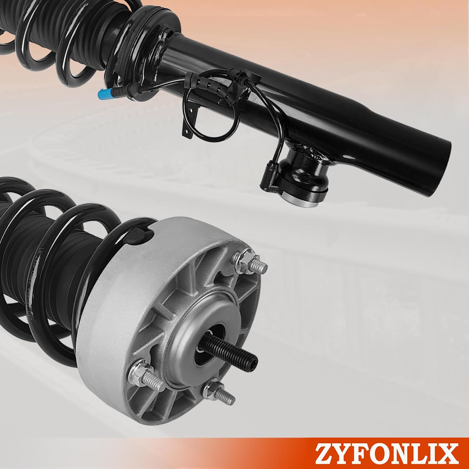 Front Right Shock Strut Assembly Compatible with 2014-2019 BMW X5 X6 X5M X6M F15 F16 F85 Shock Absorber OEM Replace 37106875084 37116863174 31317850212 31317856490