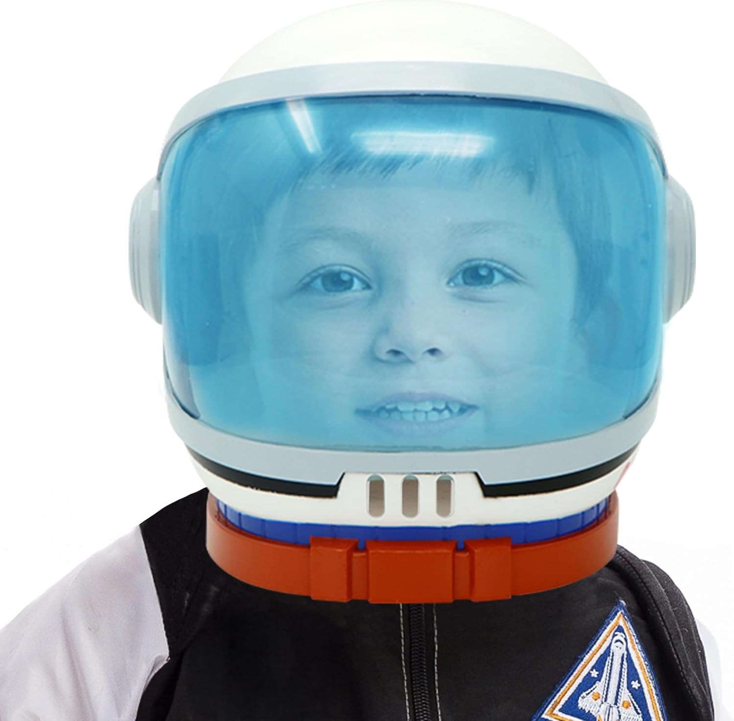 Spooktacular Creations Astronaut Helmet for Kids with Movable Visor Pretend Role Play Accessory Toy Set Halloween Costumes - Image 6