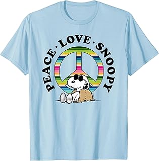 Peace Love Snoopy T-Shirt