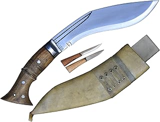 GK&CO. Kukri House GK&CO. Genuine kukri/khukuri - 8 Inch WWI Historical Kukri with White Sheath Hand Made in Nepalâ€¦