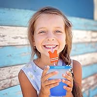 Vista 4 de 24 pajitas de construcción reutilizables, excavadora, excavadora, licuadora, camión, bebidas de plástico, pajita de cóctel con decoración de dibujos