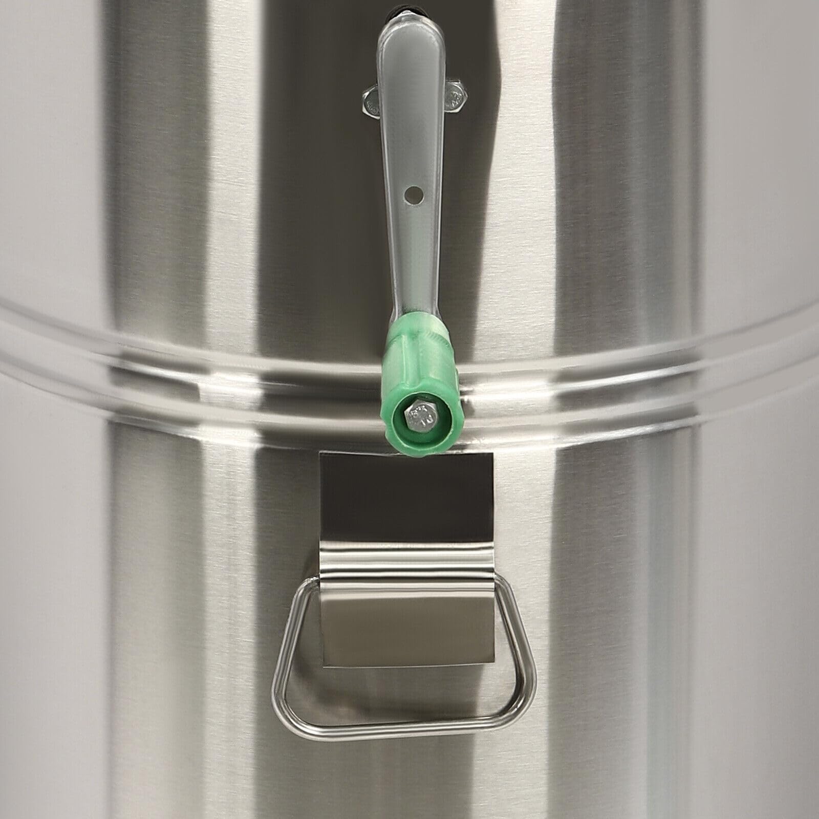 centrifuga manuale per miele in acciaio inox, 2 nido d'ape, 49 x 25,5 cm, accessorio per apicoltori e apicoltori professionali
