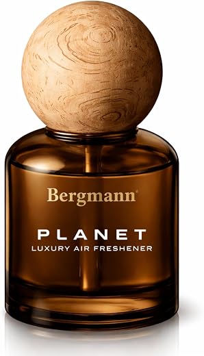 Bergmann Planet Luxury Car Perfume, Car Air Freshener, For Car & Home, WHITE MUSK, 110ml