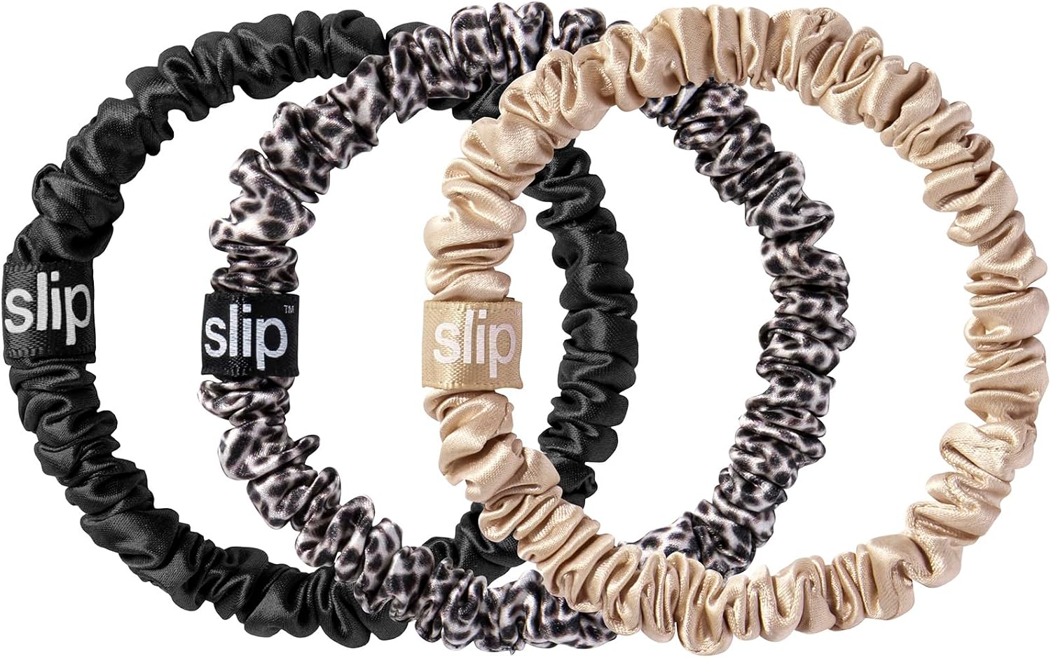 Slip Pure Silk Hair Scrunchies Set