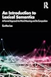 An Introduction to Lexical Semantics