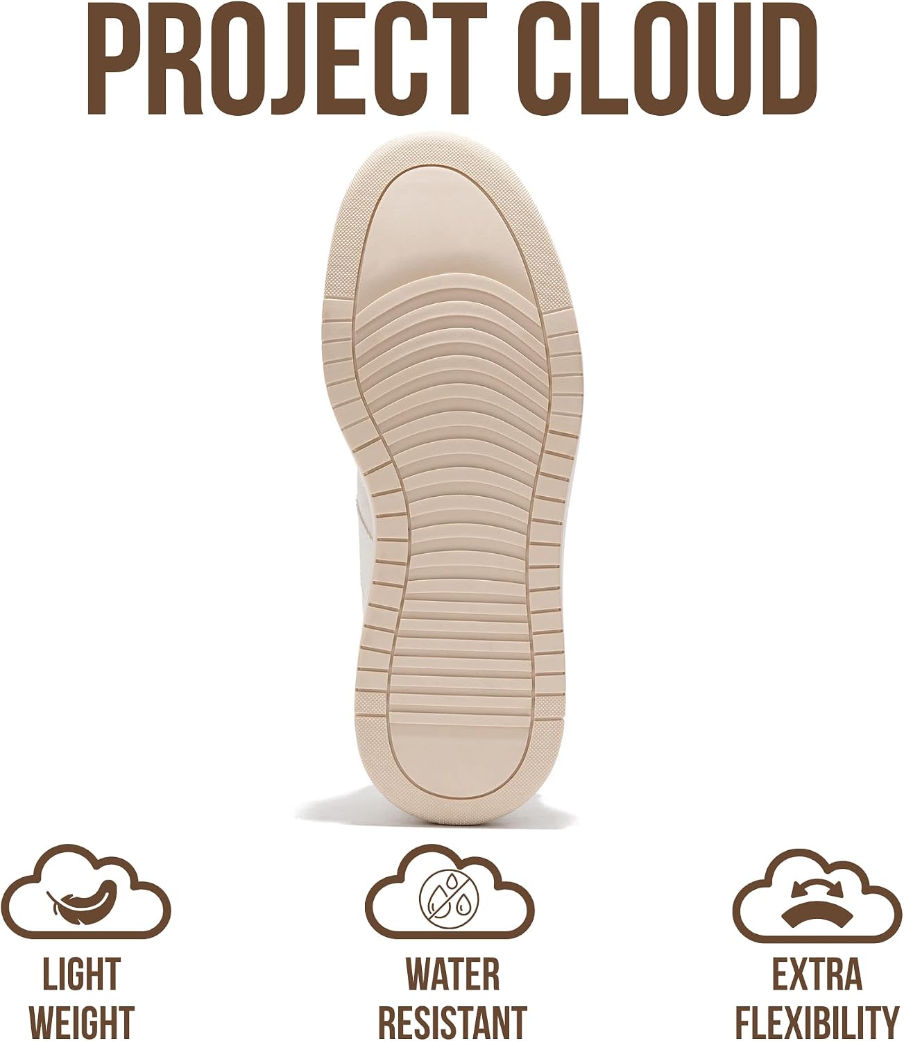 Project Cloud Platform Sneakers for Women - Lightweight Memory Foam Insole Womens Sneakers - Non-Slip Fashion Sneakers for Women Footwear - Women's Fashion Platform Shoes (Nita)
