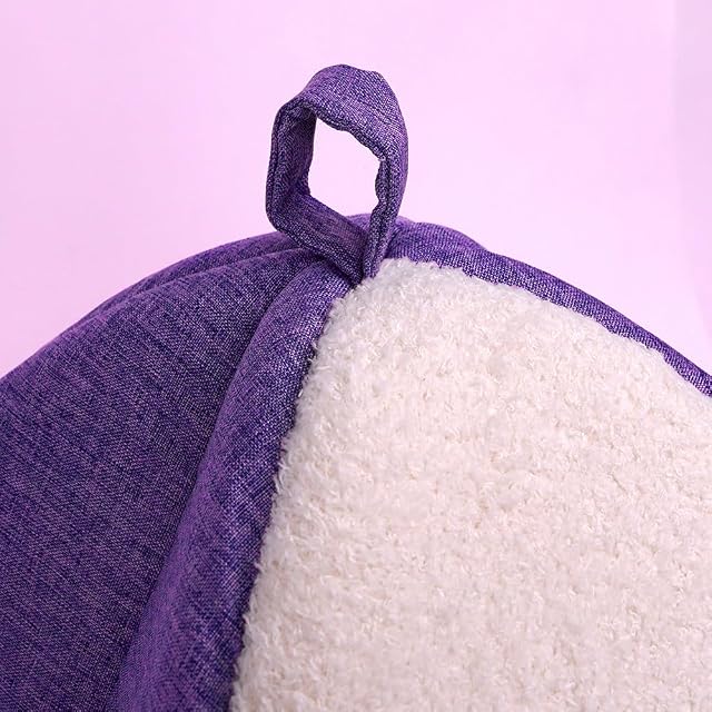 Foto 5 de 7 de Cama Gatos Cueva de algodón Suave caseta Cerrada con cojín extraíble Base Antideslizante casa para Gatos…