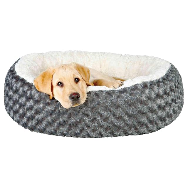 Foto 2 de 2 de Cama Kaline, ø50 cm, Gris/Crema