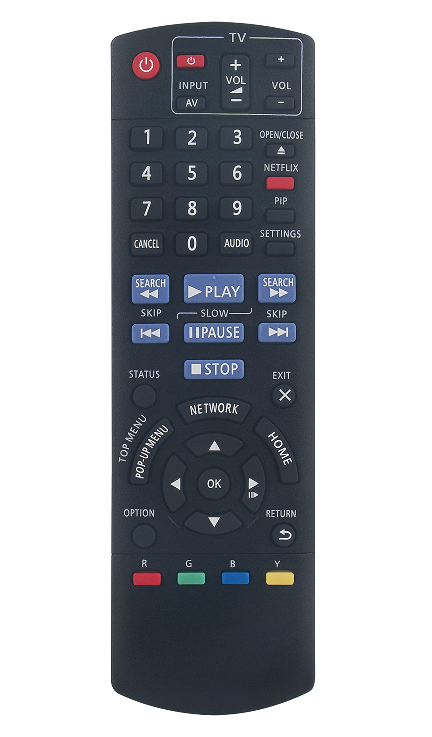 Buy N2QAYB000734 IR6 Replace Remote Control fit for Panasonic Blu-ray ...