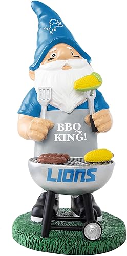 FOCO NFL Unisex-Adult NFL Team Logo Grill Garden Statue Outdoor Gnome 10"