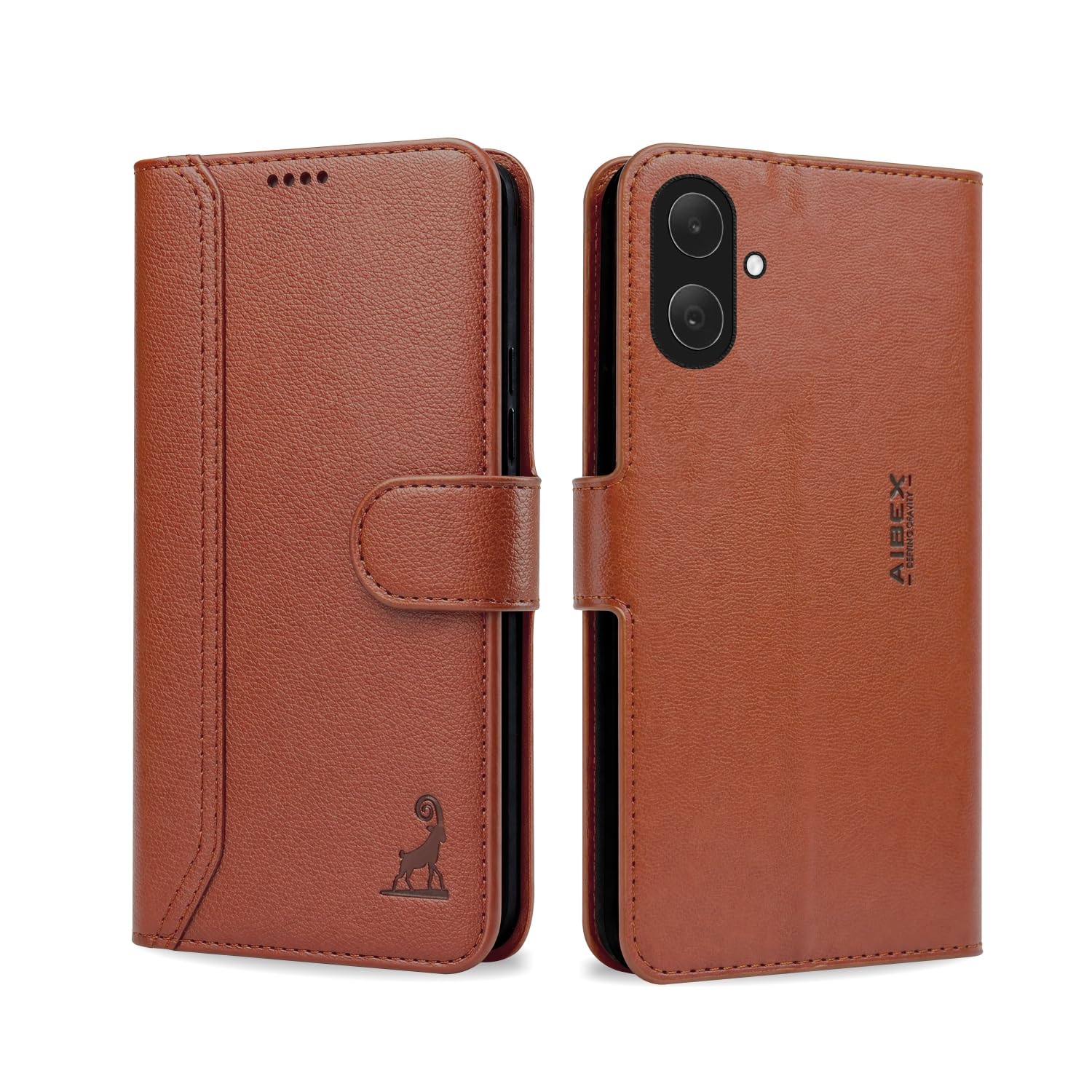 AIBEX® Compatible for Motorola Egde 70 Fusion 5G Flip Cover Leather Finish | Inside TPU with Card Pockets | Wallet Stand | Complete Protection Flip Case Green — Amazon image 27